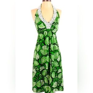 SOLD - Size 4 Beth Bowley halter dress